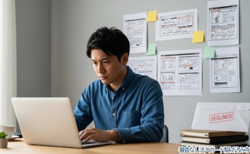 法人カード審査に落ちた…それは会社のせいじゃない