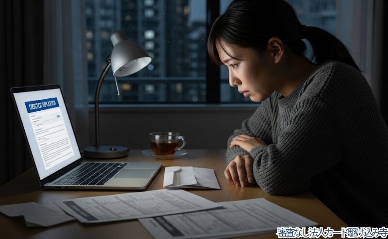 カードが作れない…その悩み、痛いほど分かります