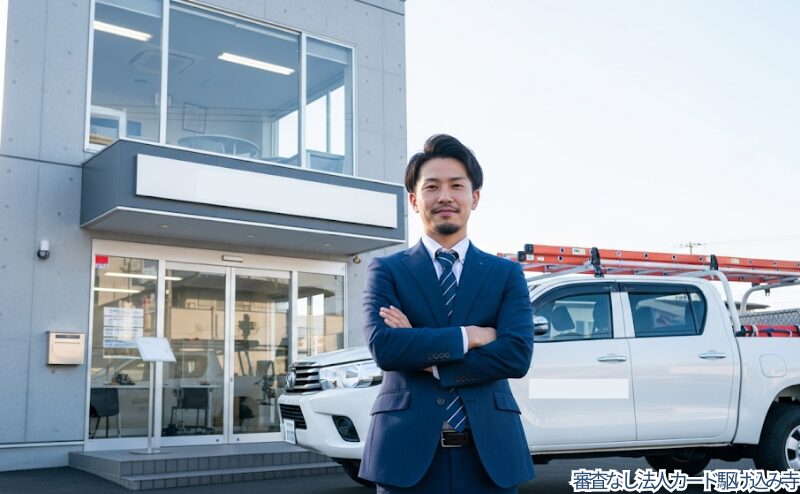 クレジット審査なし!新設法人・個人事業主の最後の砦