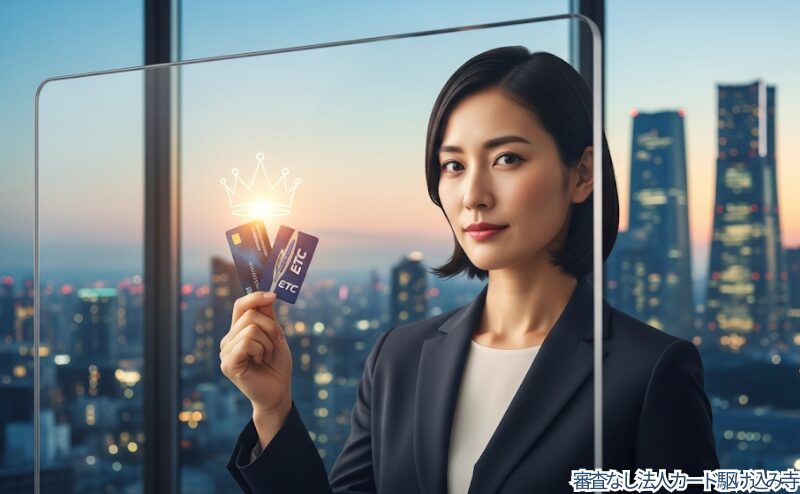 種類①：与信に強いなら「法人カード付帯ETC」