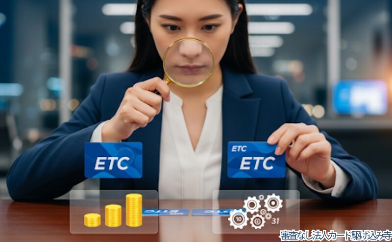 法人ETCカードクレジットカードなしを目的別に徹底比較